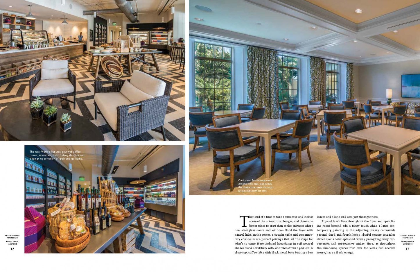 vero beach john's island clubhouse by j banks design group is featured in this Vero Beach magazine article