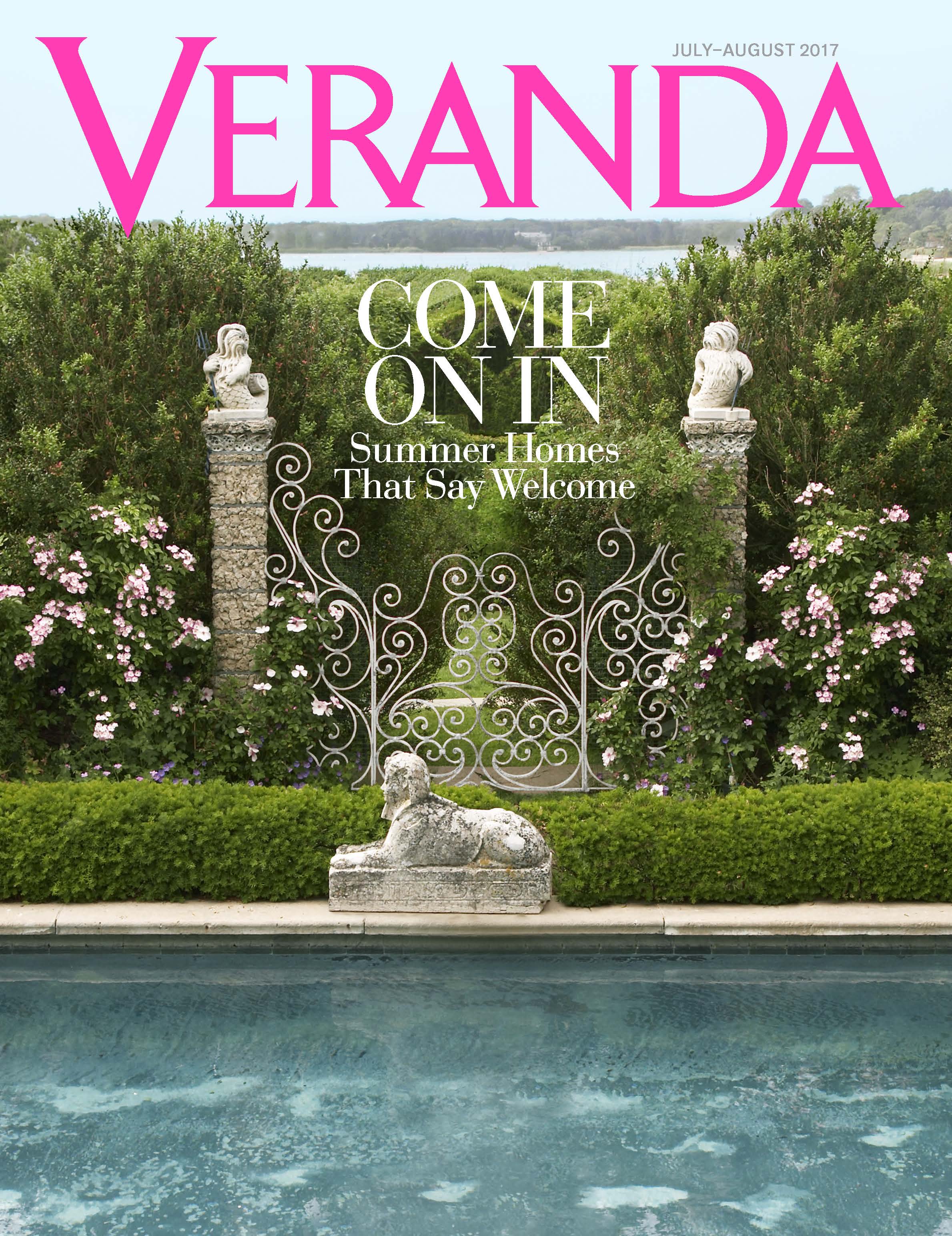 Veranda Magazine cover palmetto bluff moreland village by j banks design group feature