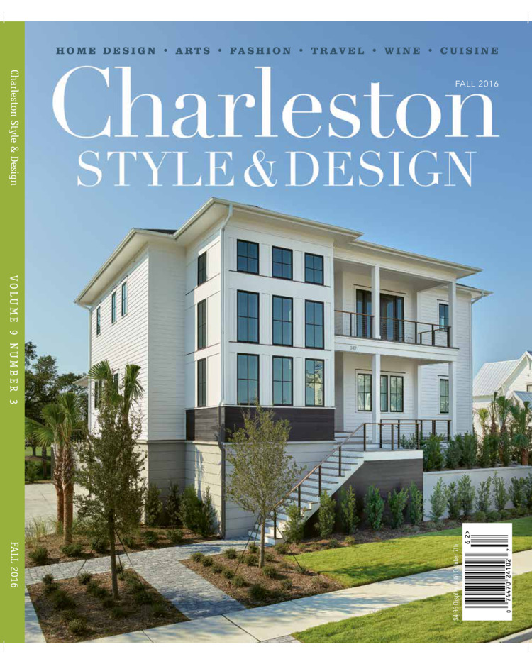 charleston style and design cover of the issue featuring the debut of southern coastal living
