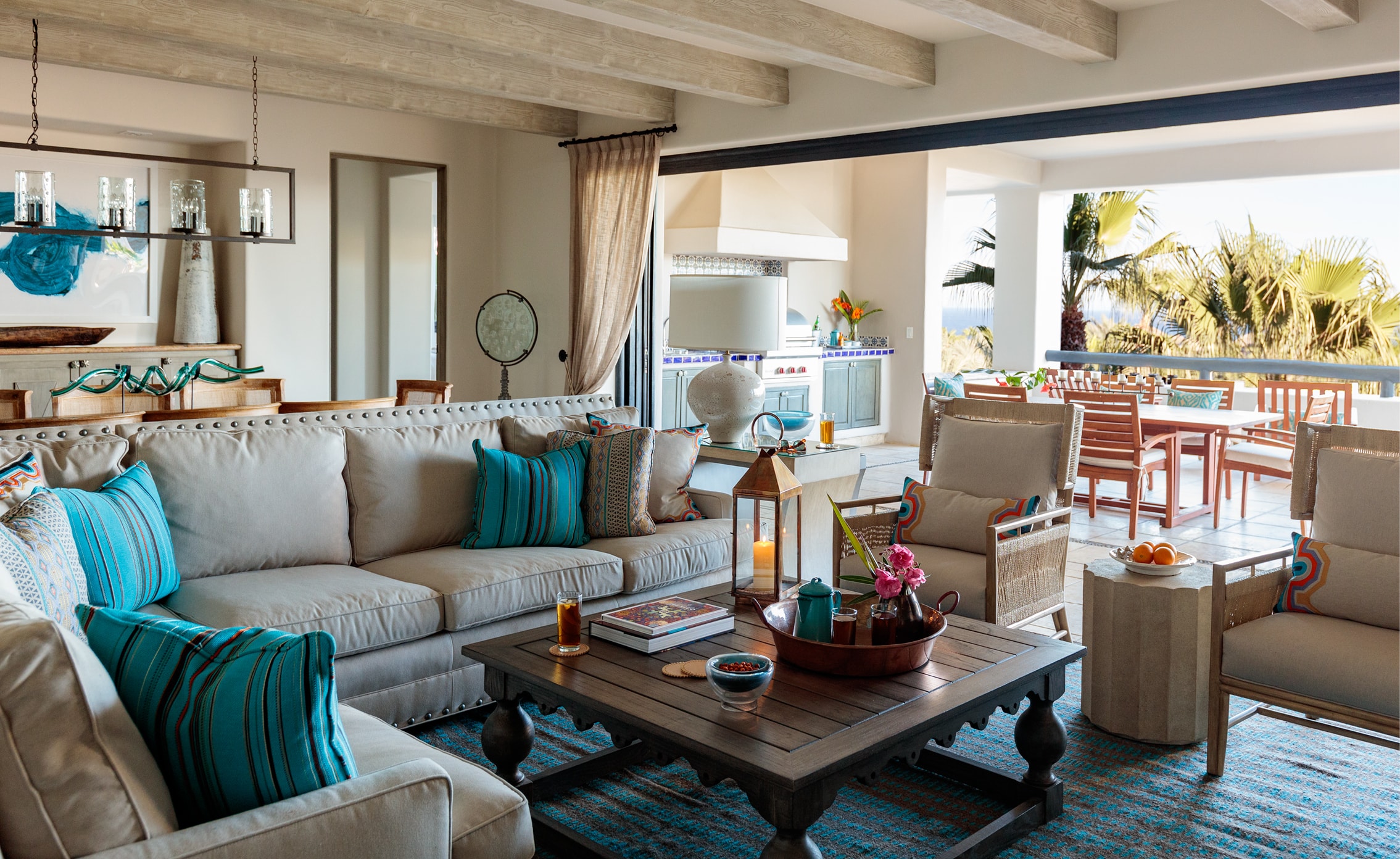 oceanfront accommodations at the esperanza resort in cabo san lucas with interiors by j banks design group
