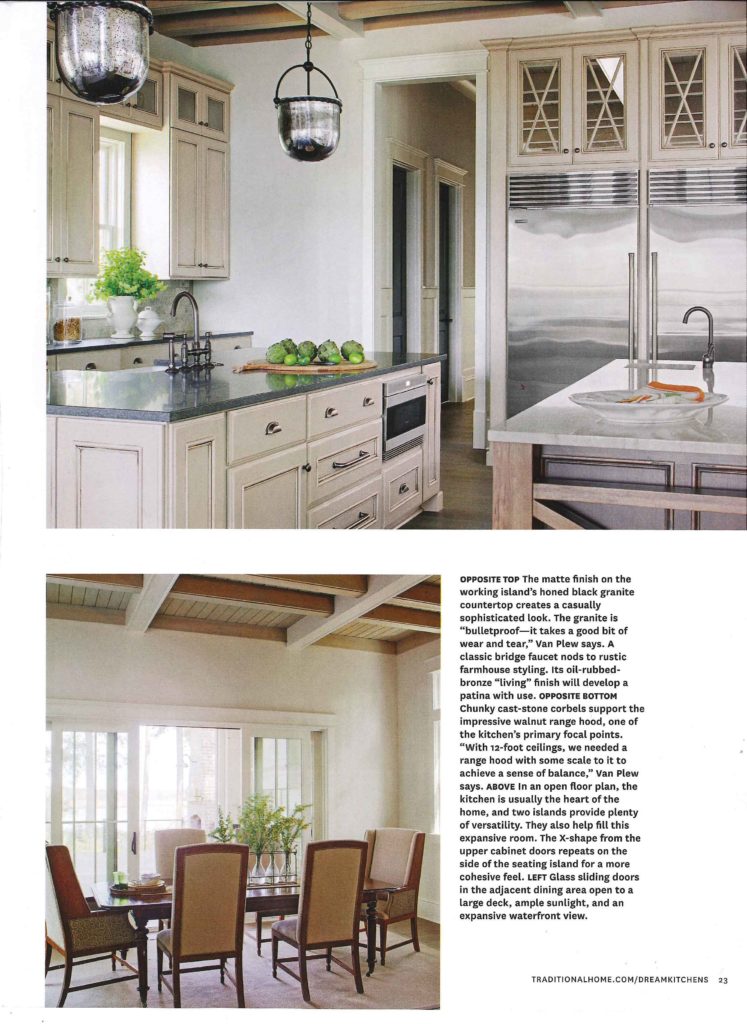 kitchen interior design by j banks design group is featured in dream kitchens and baths