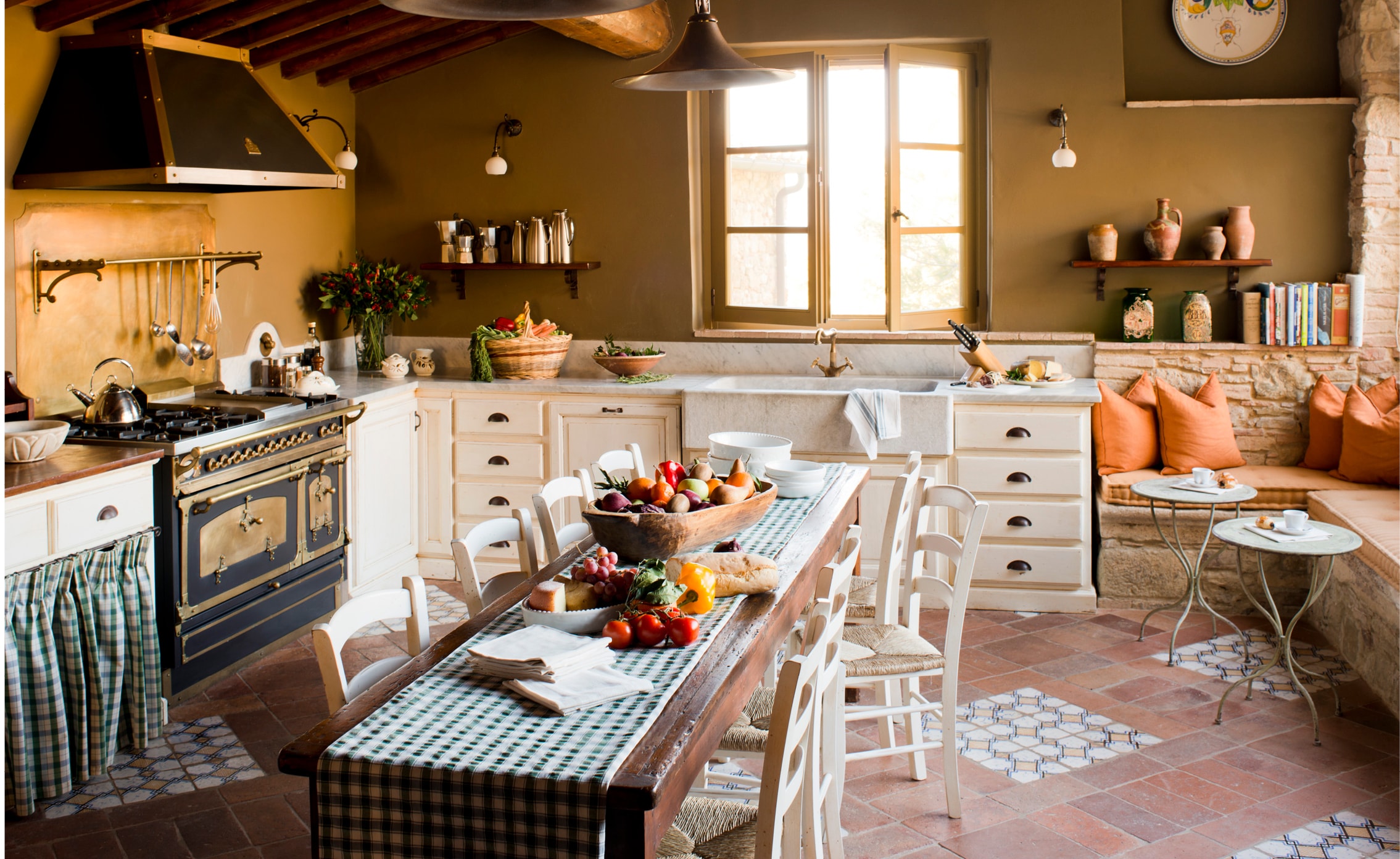 an italian rustic kitchen in tuscany designed by the j banks design group