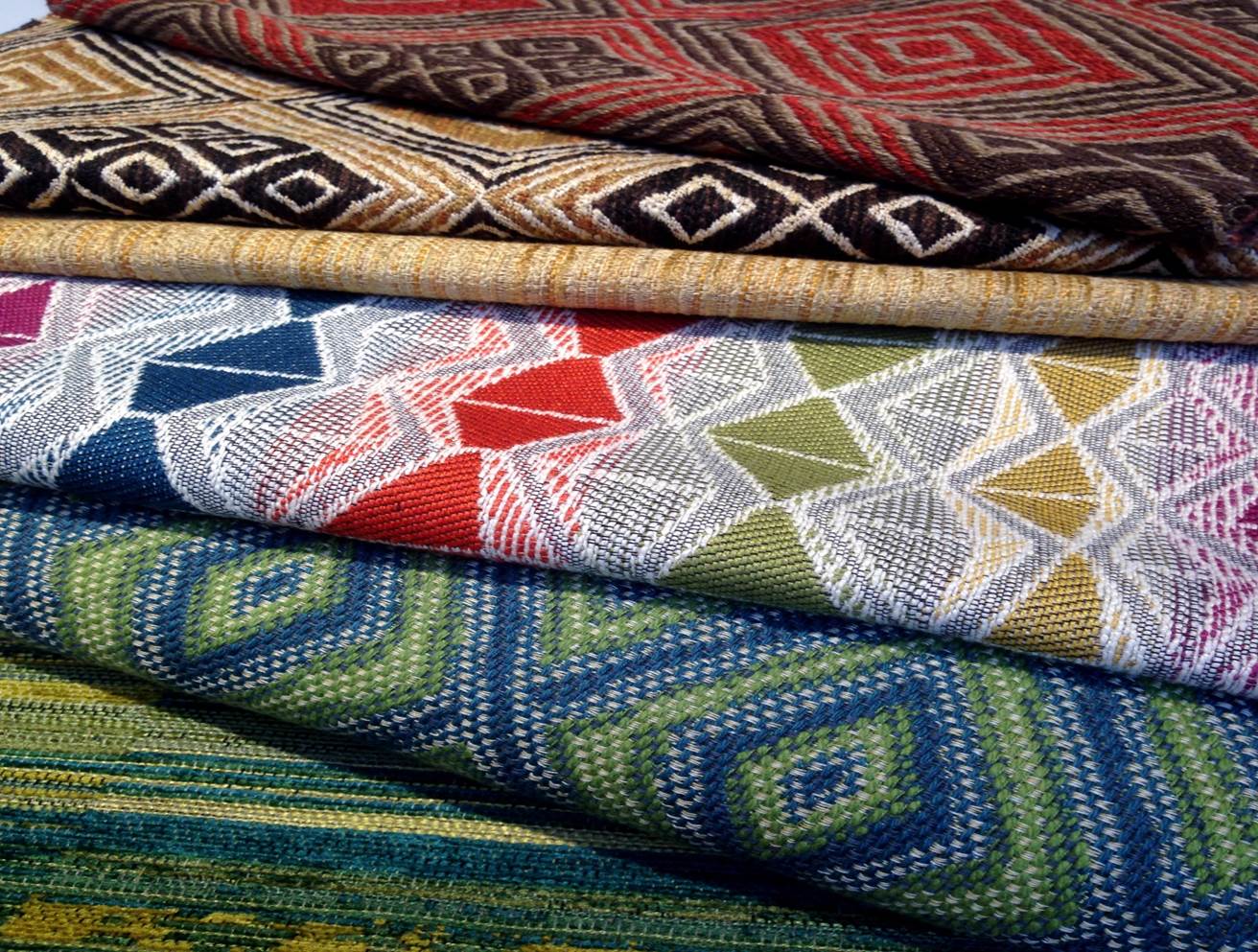 ethnic fabrics in the tanzania collection for kravet designed by joni vanderslice for her j banks collection
