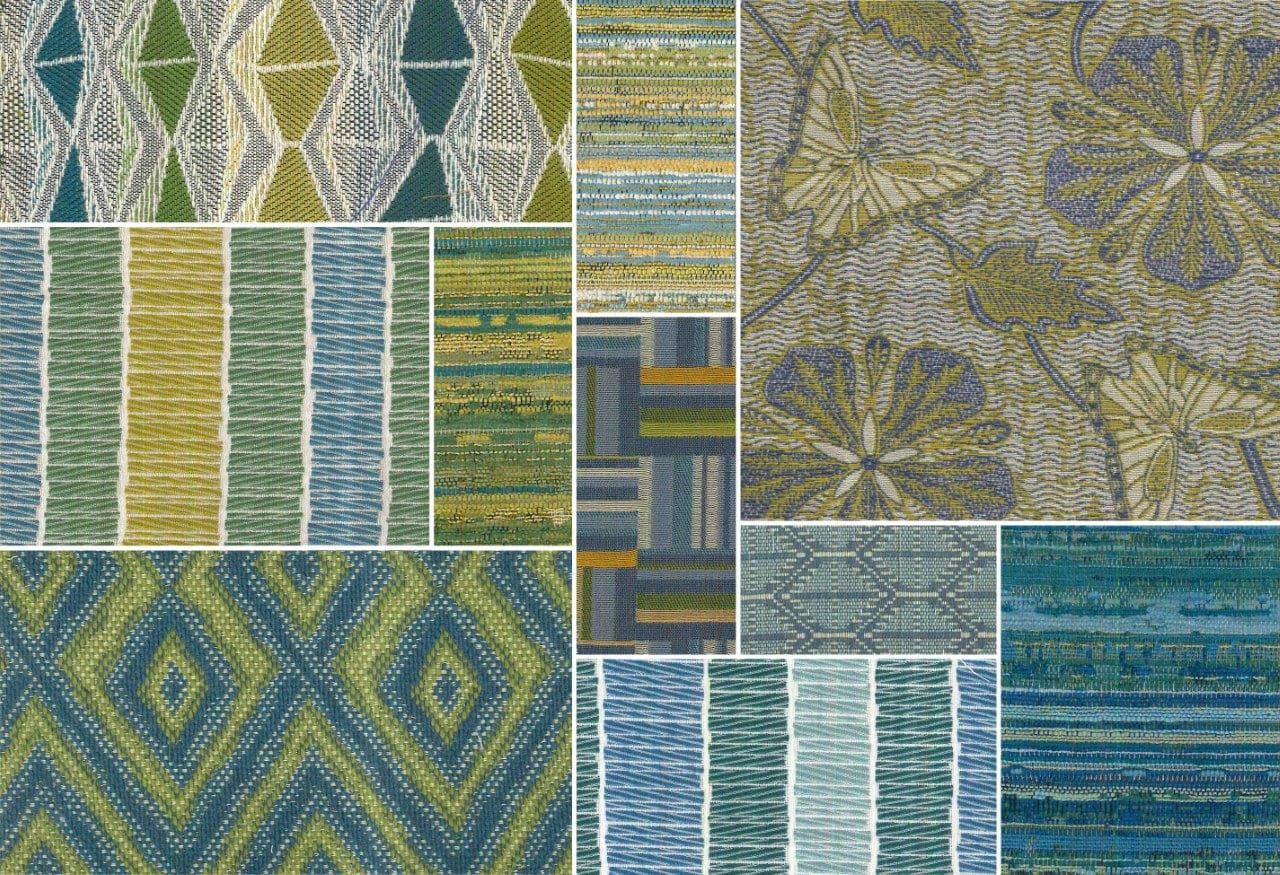 african motifs in the Kravet tanzania collection designed by joni vanderslice for her j banks collection