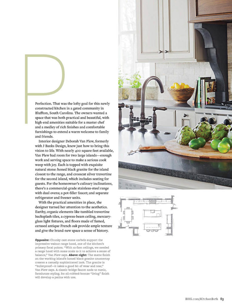 j banks design group palmetto bluff kitchen featured in beautiful kitchens and baths magazine