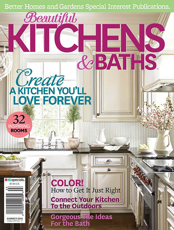 cover beautiful kitchens and baths magazine featuring inspiring projects including one by j banks design group