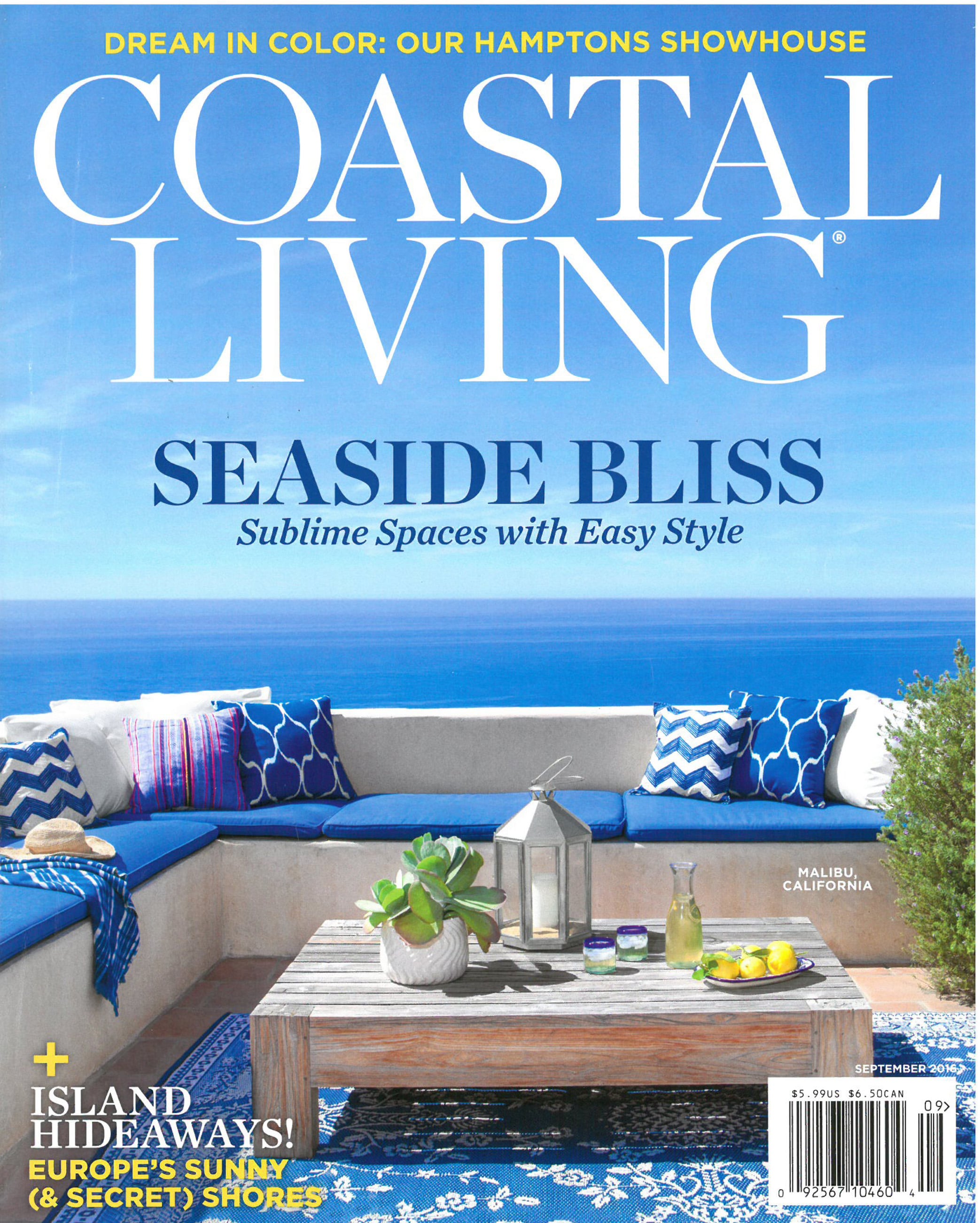 coastal living cover for the issue in which lowcountry rambler features a compound of cottages by j banks design group