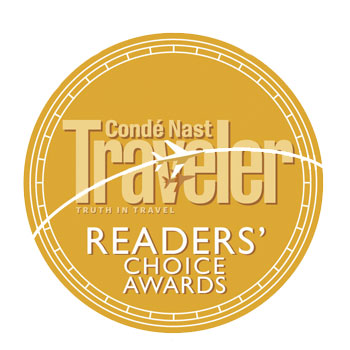 conde nast traveler reader's choice award logo 2017