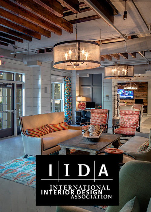 iida 2017 awards honored j banks design with first place for a multi family residential project for wharf 7 on daniel island