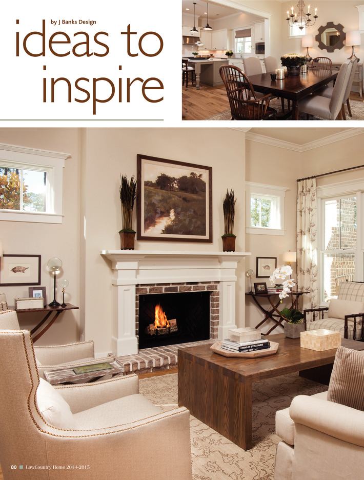 ideas inspire the editors of lowcountry home magazine to feature design details