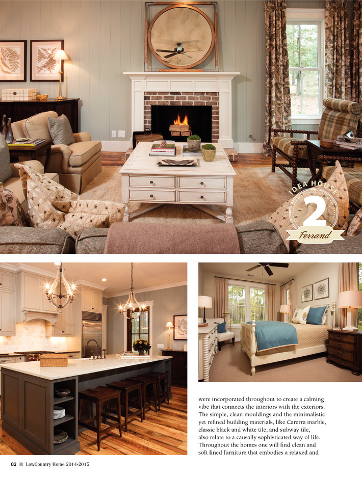 lowcountry palmetto bluff homes featured in Lowcountry Home magazine include j banks design projects