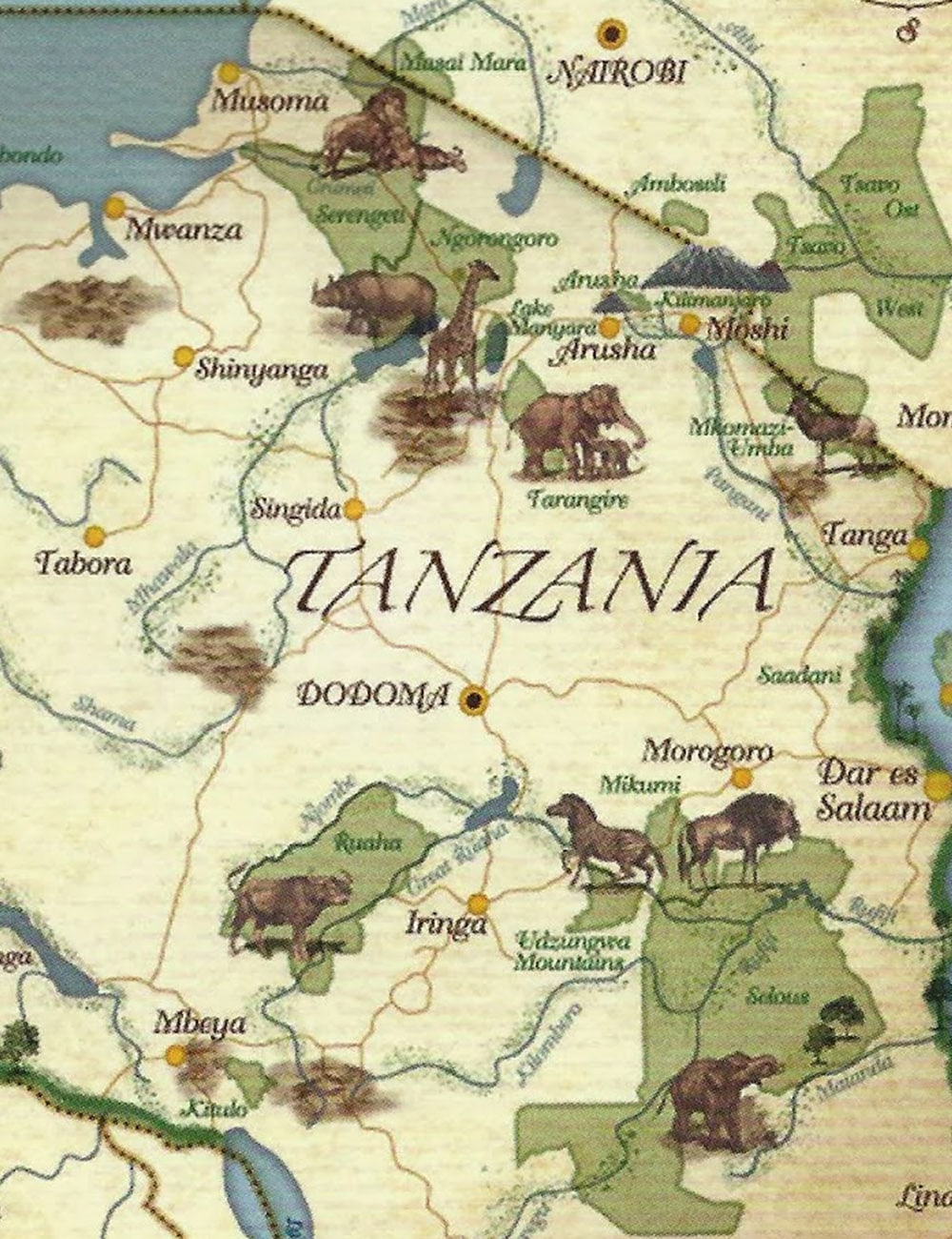 african map tanzania inspiration for joni vanderslice who designed a line of products for kravet with ethnic sophistication
