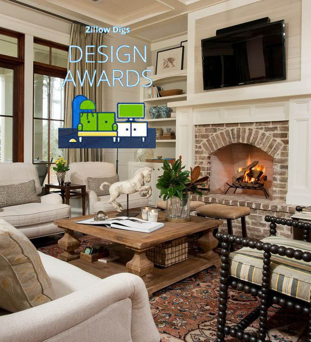 zillow digs design award was given to the j banks design group for this lowcountry residence