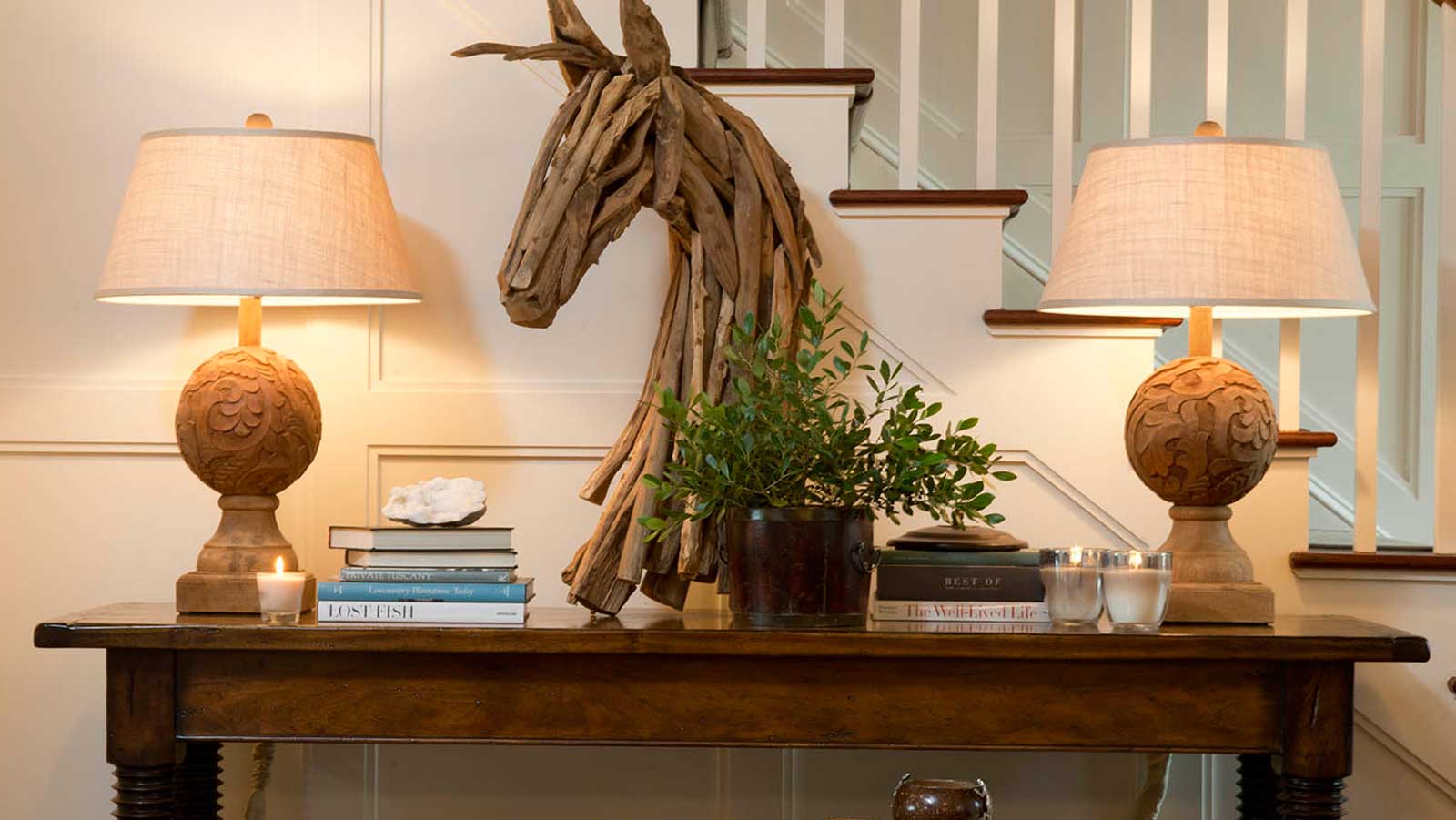 entry hall designs by j banks design group reflect the gracious living the firm's clients demand from its design team
