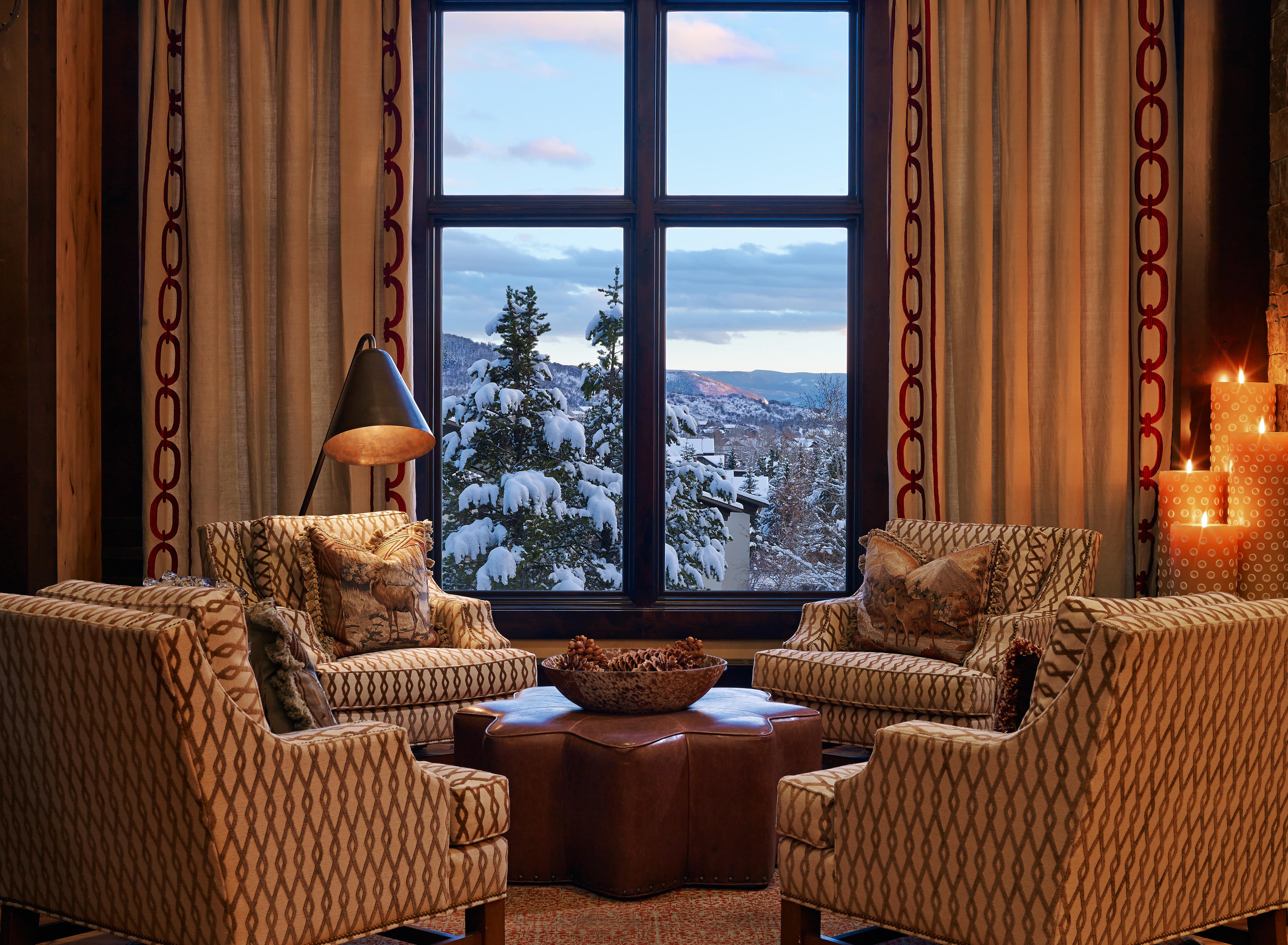 one steamboat place resort with interiors by the j banks design group was designed to be a respite when snowy activities are wrapped for the day