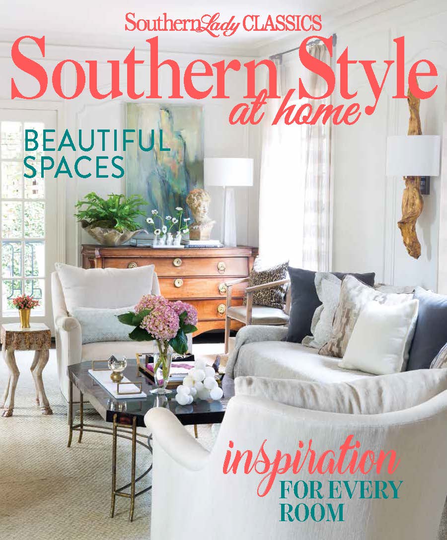 southern style at home SL cover of the issue featuring a hilton head project by j banks design