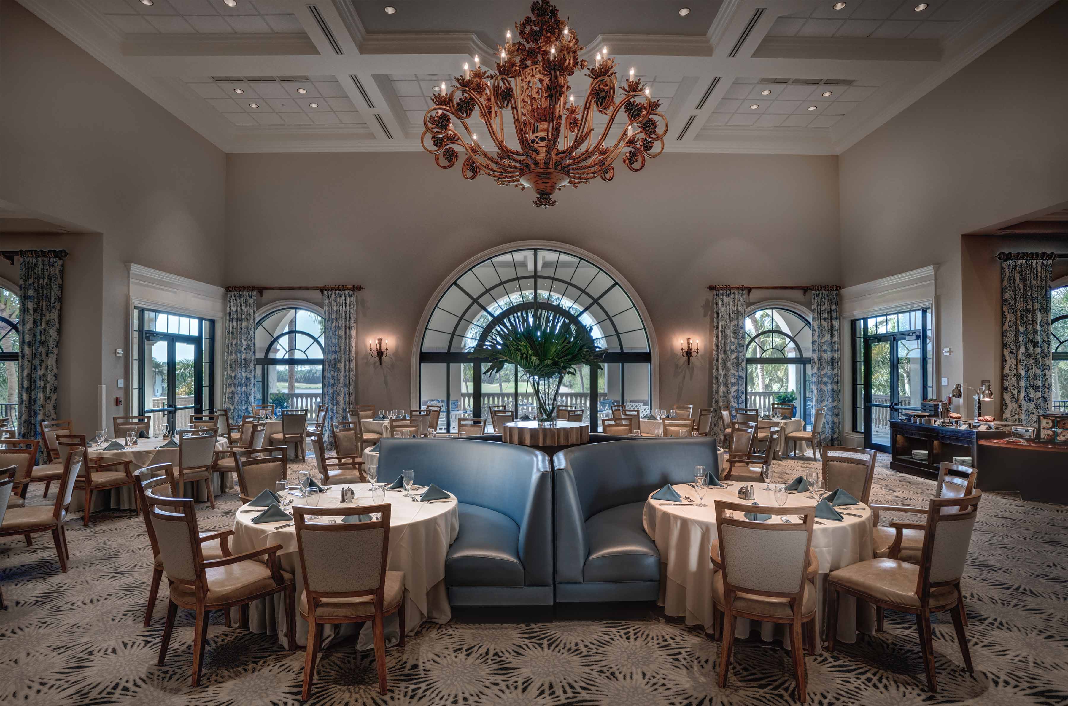 beautiful dining room interiors in Janet Parks Perry's portfolio for the j banks design group