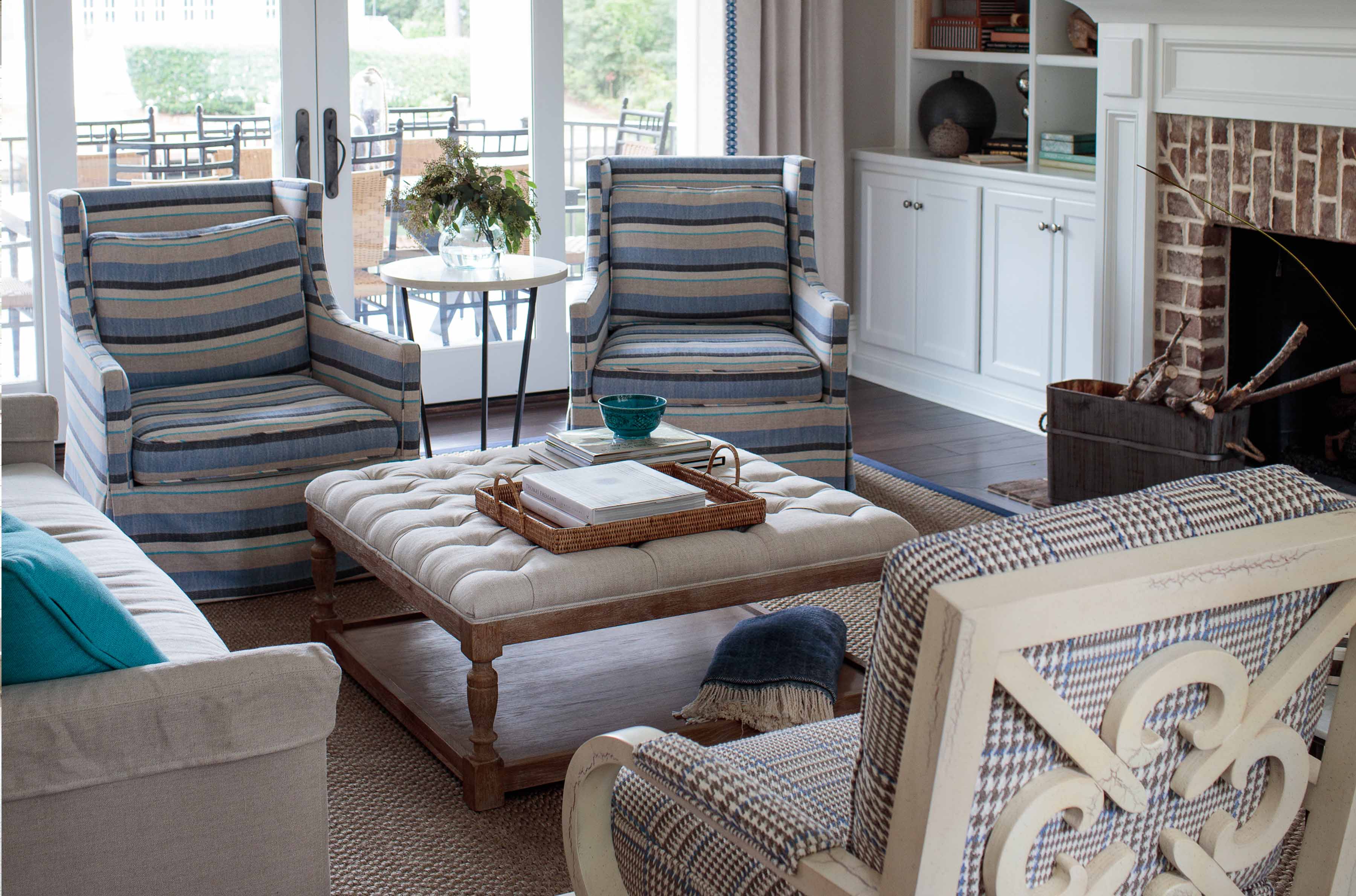 lowcountry interiors by the designers of the J Banks Design Group have a relaxed comfort for which the region is known