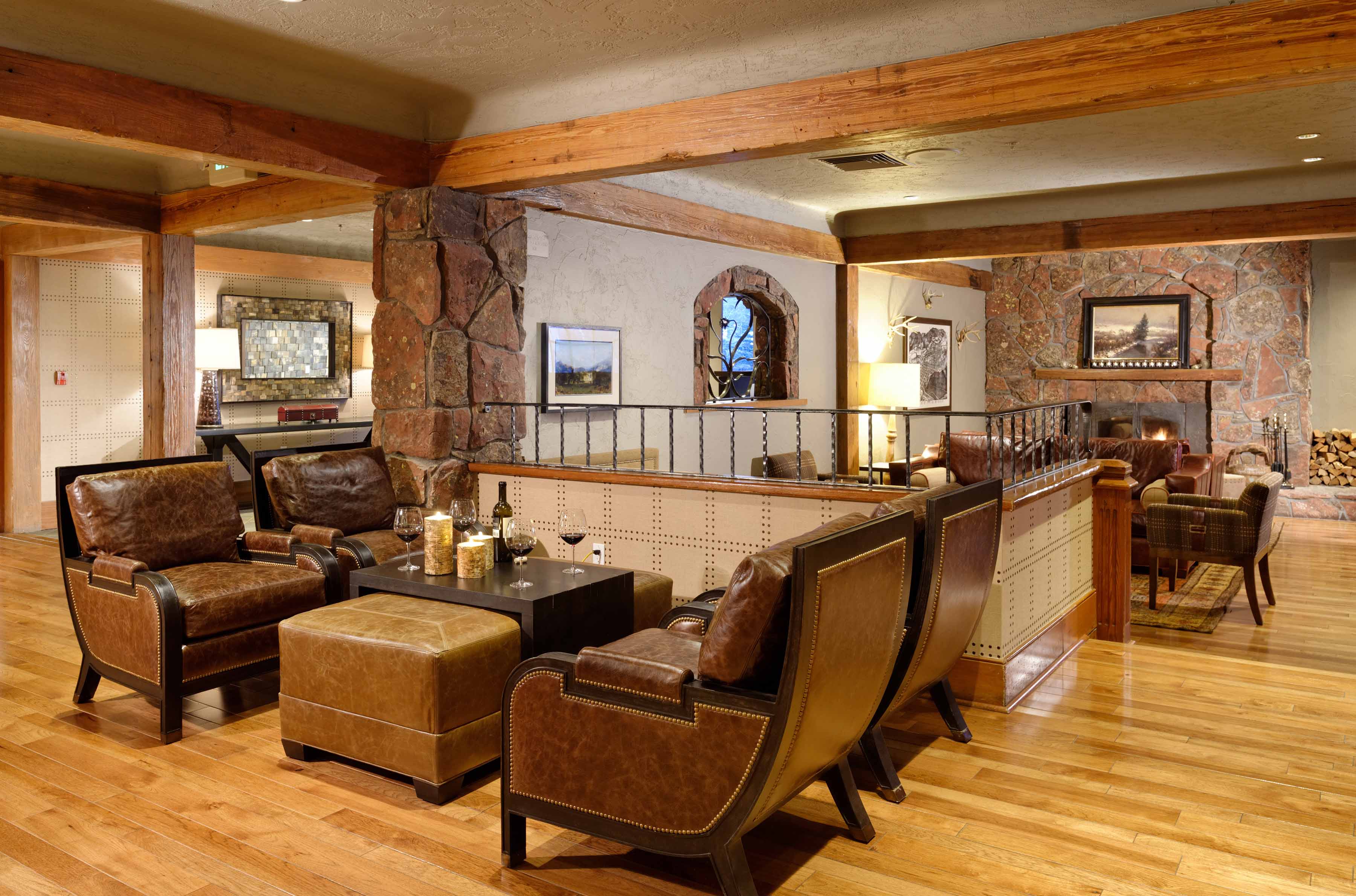 snowmass club interior design project by Patche Pratt of the J Banks Design Group has a mountain-inspired vibe