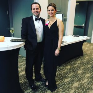 laura and eric bischofberger at asid awards