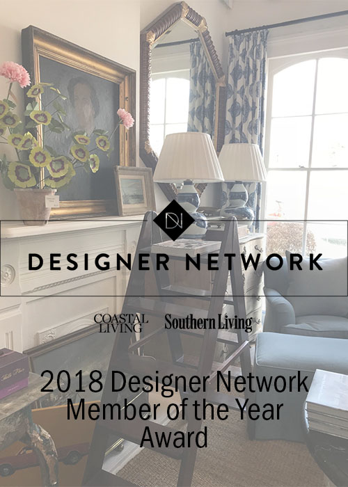 SLDN member of the year awarded to j banks design group from the southern living designer network