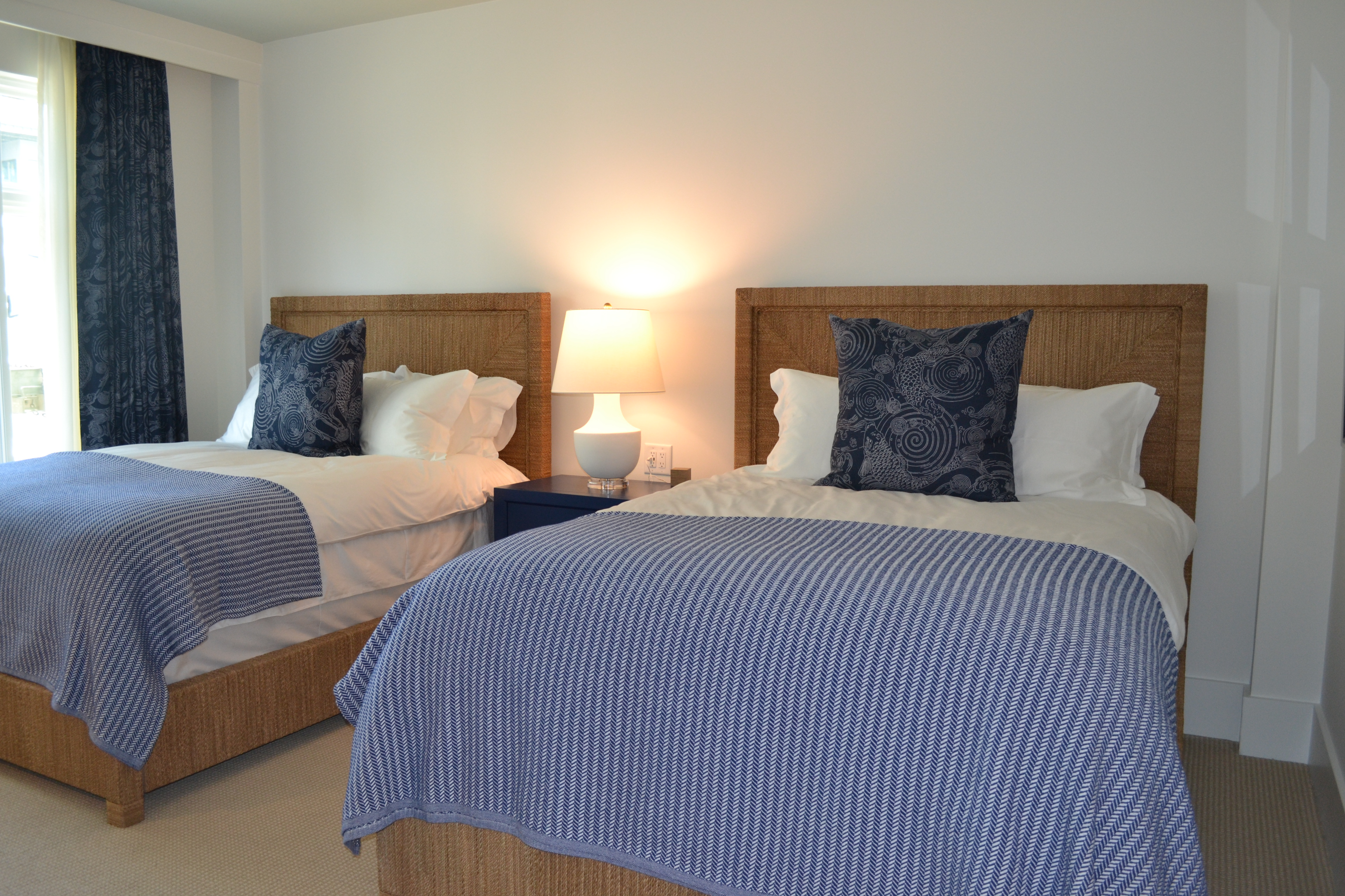 seaside bedroom design by j banks design group in the Timbers Kiawah Ocean Club & Residences