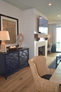 oceanfront living room design at the Timbers Kiawah Ocean Club & Residences on Kiawah created by j banks design group