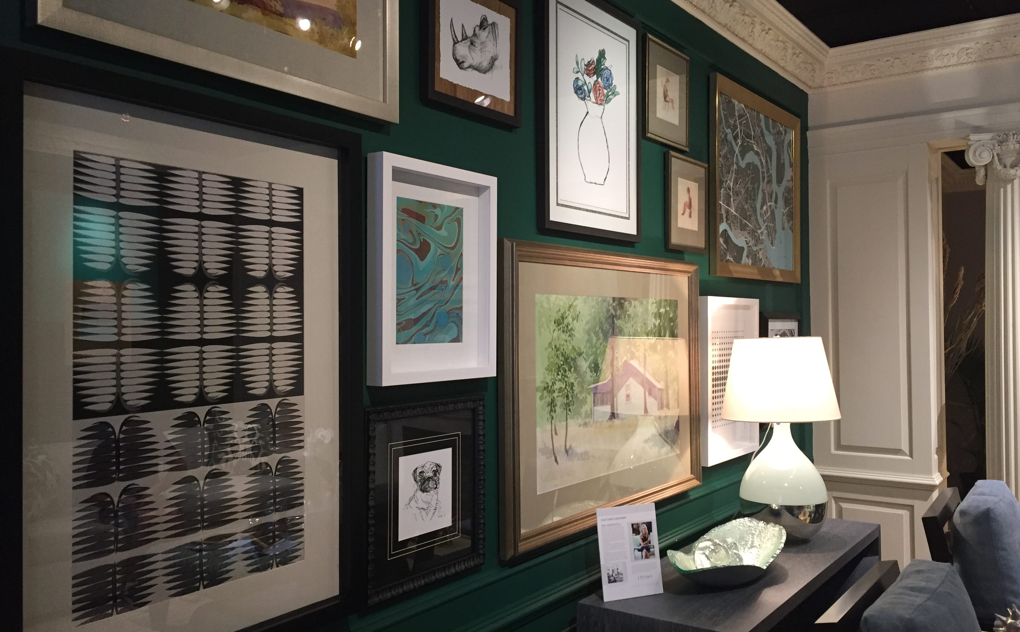 art in j banks collection designed by joni vanderslice at high point market