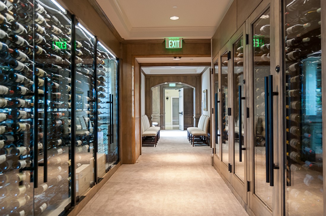 wine cellar design is an integral aspect of luxury resort design as j banks design group knows so well