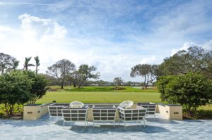 golf course terrace design at johns island club vero beach with furnishings by j banks design group