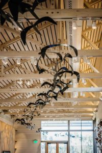 custom designed ceiling detail for south carolina resort