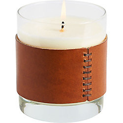 j. stark candle in leather