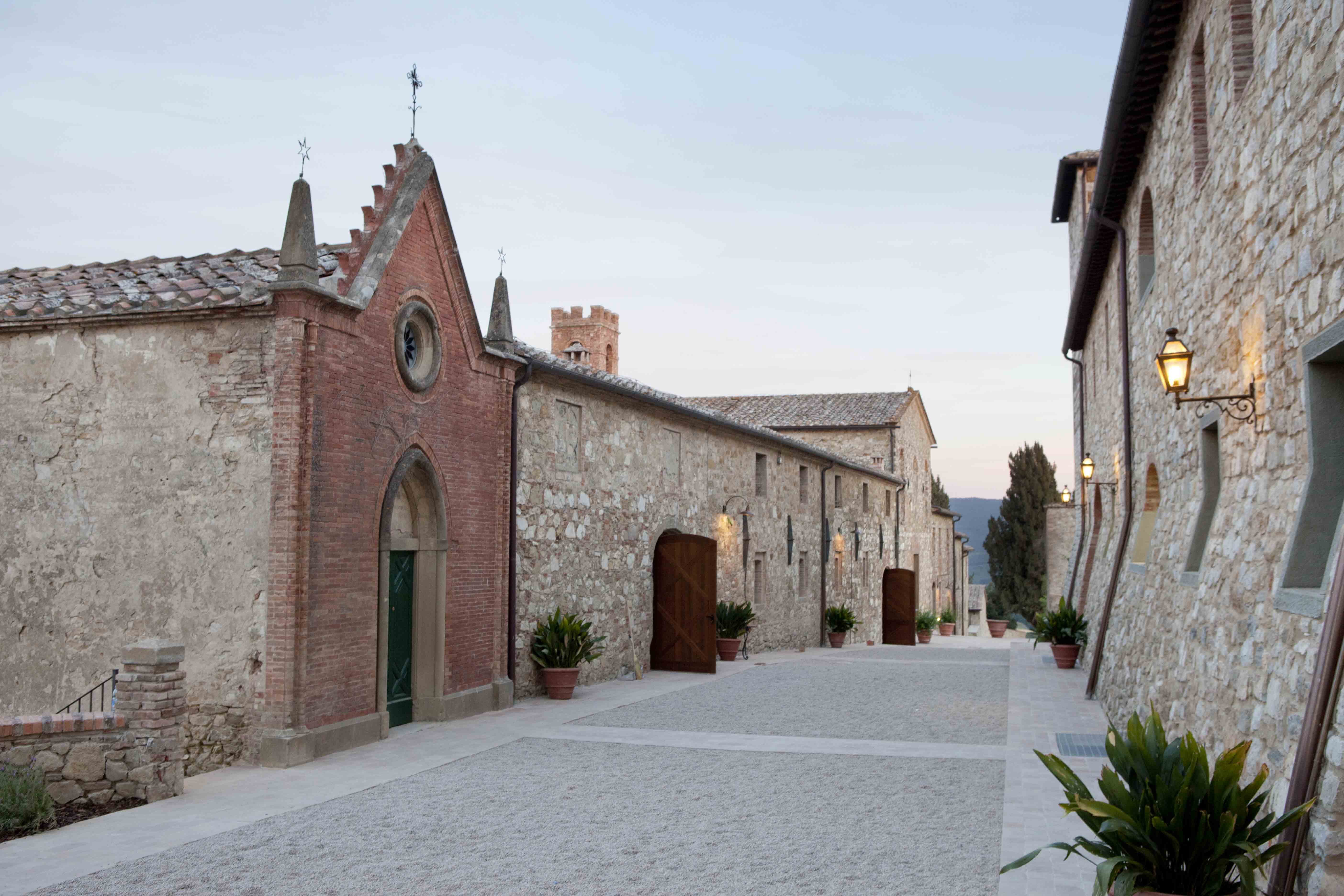 tuscany castello di casole an italian resort with interiors by j banks design group