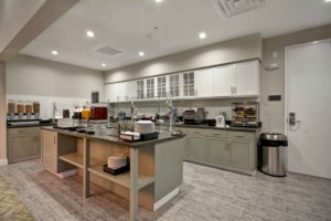 breakfast area at homewood suites in cary north carolina designed by j banks design group