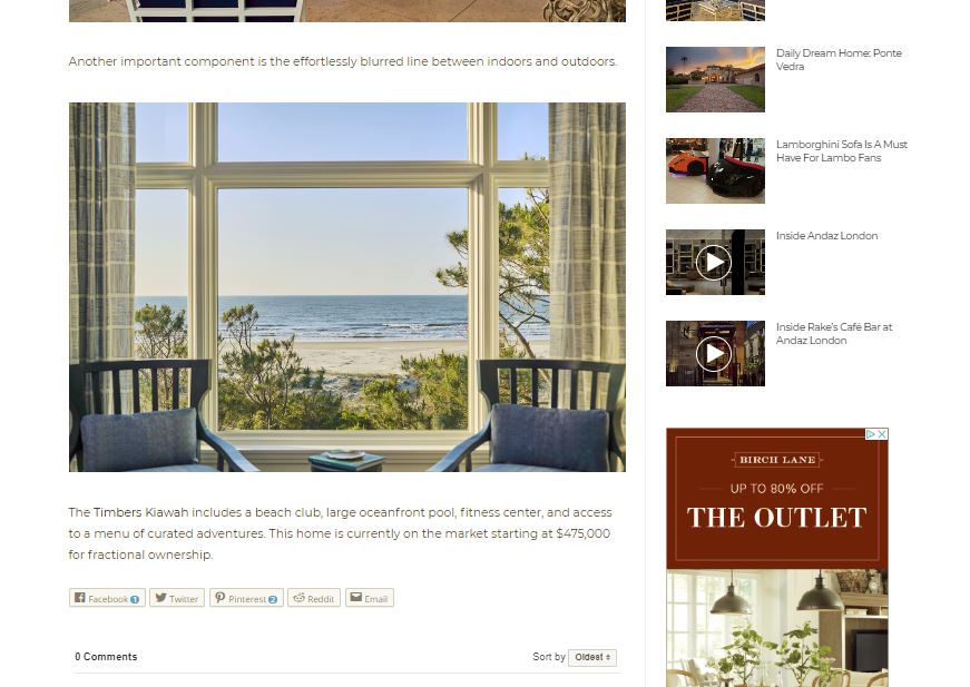 pursuitist timbers kiawah feature highlighting the design prowess of j banks design group
