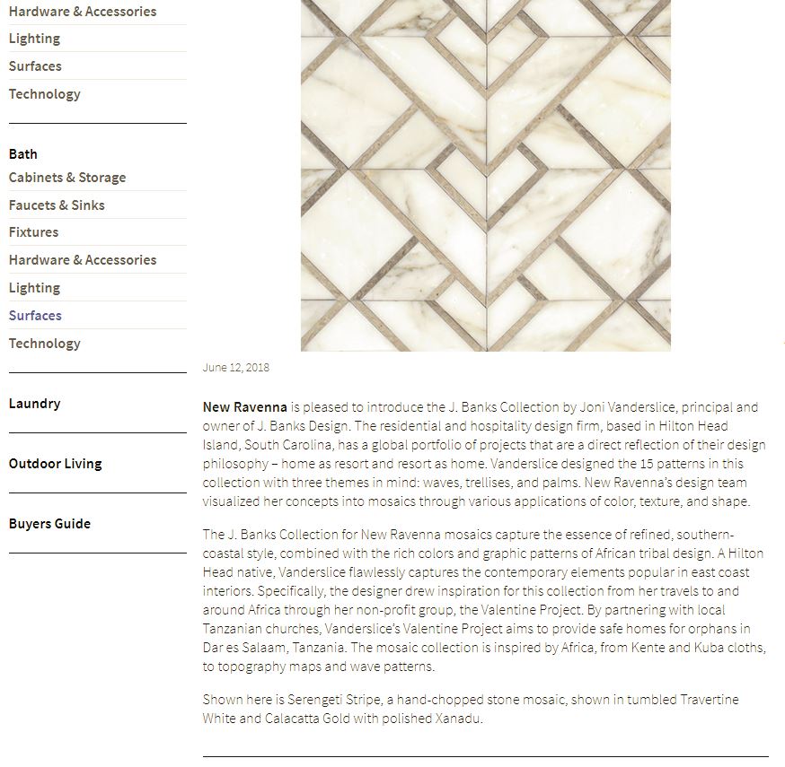 kitchen and bath business online features joni vanderslice glass mosaics for new ravenna