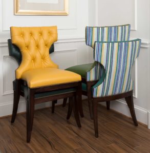 basirico stacking chair in j banks collection for ej victor