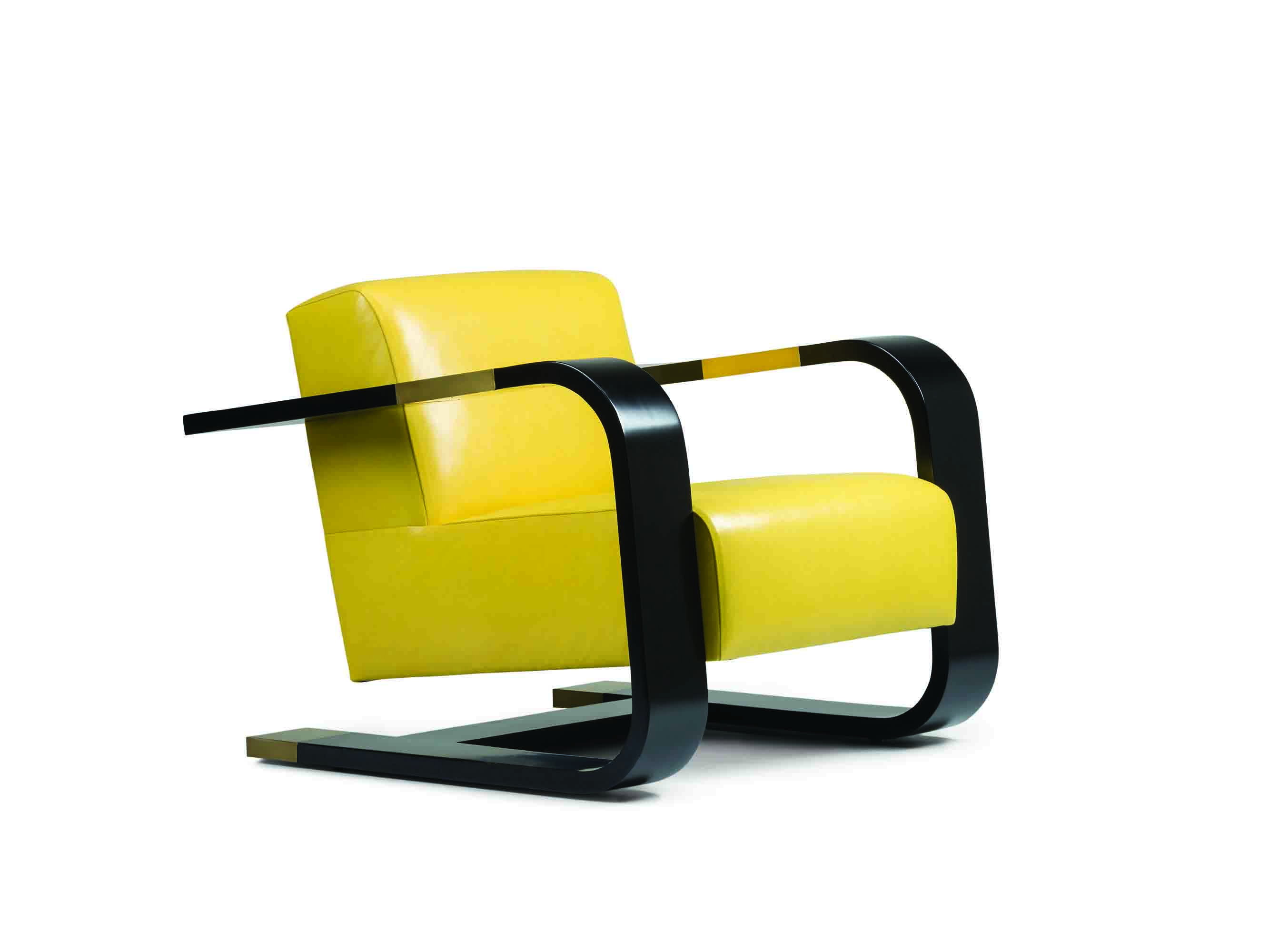 Carson Cantilevered Chair in the J Banks Collection for EJ Victor designed by Joni Vanderslice