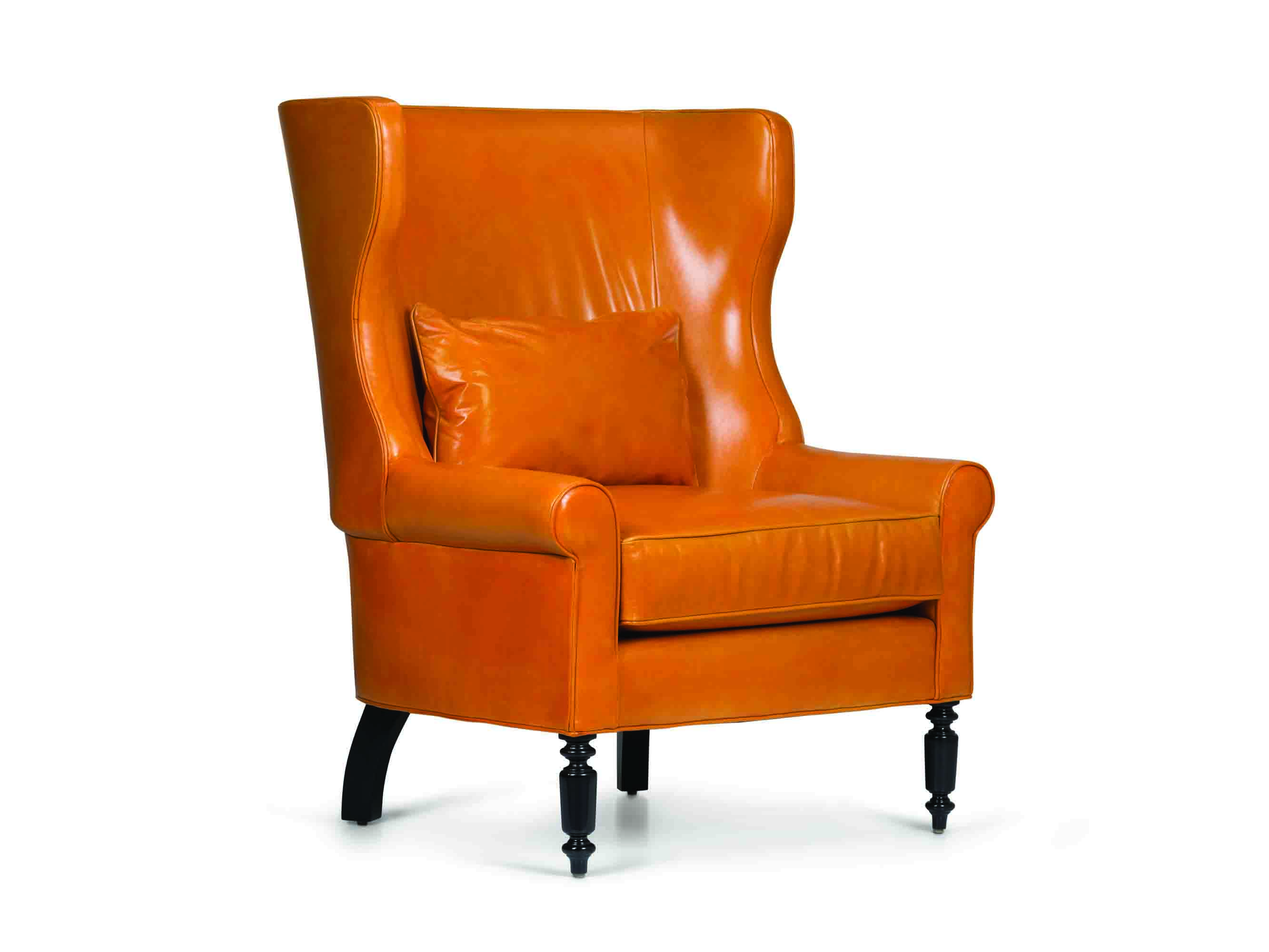 Cassie Wing Chair in the J Banks Collection for EJ Victor designed by Joni Vanderslice