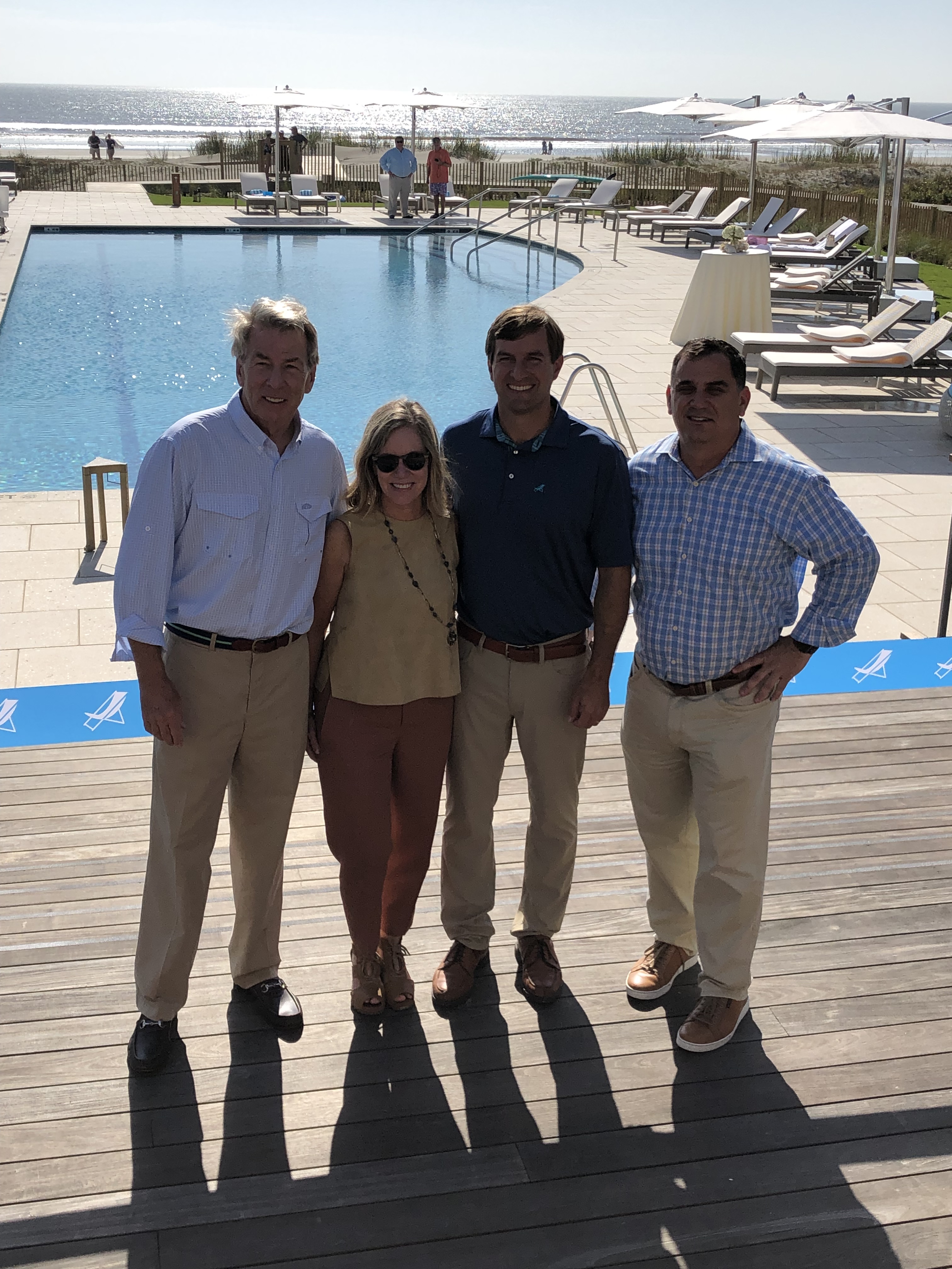 J. Banks Design Group Celebrating Opening of Timbers on Kiawah