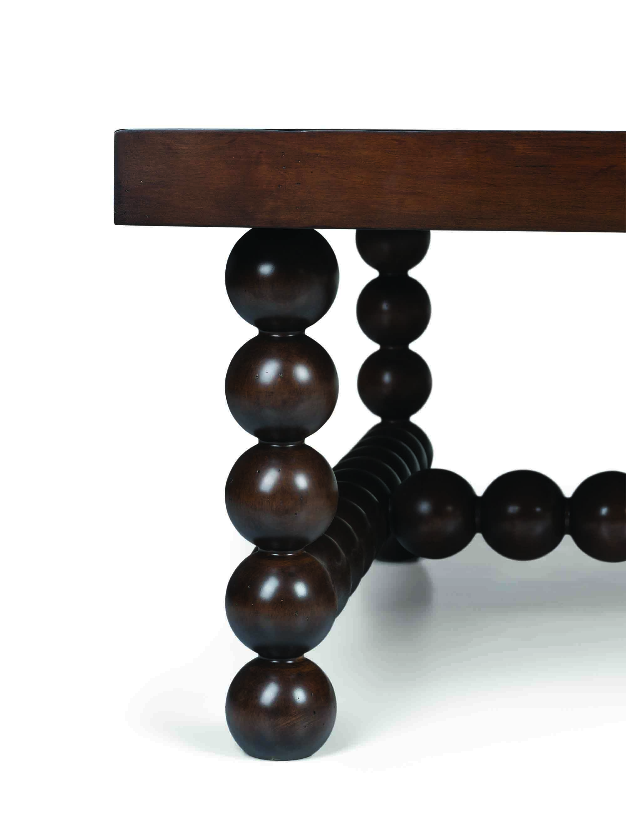 Simpson Coffee Table detail in the J Banks Collection for EJ Victor designed by Joni Vanderslice