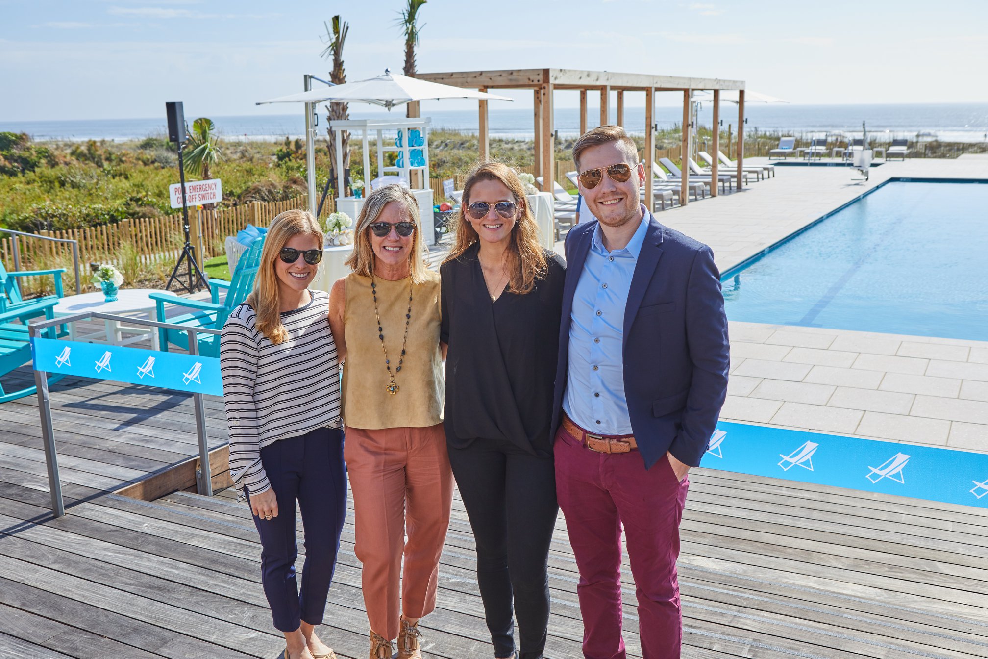 J. Banks Design group at timbers kiawah ocean club grand opening