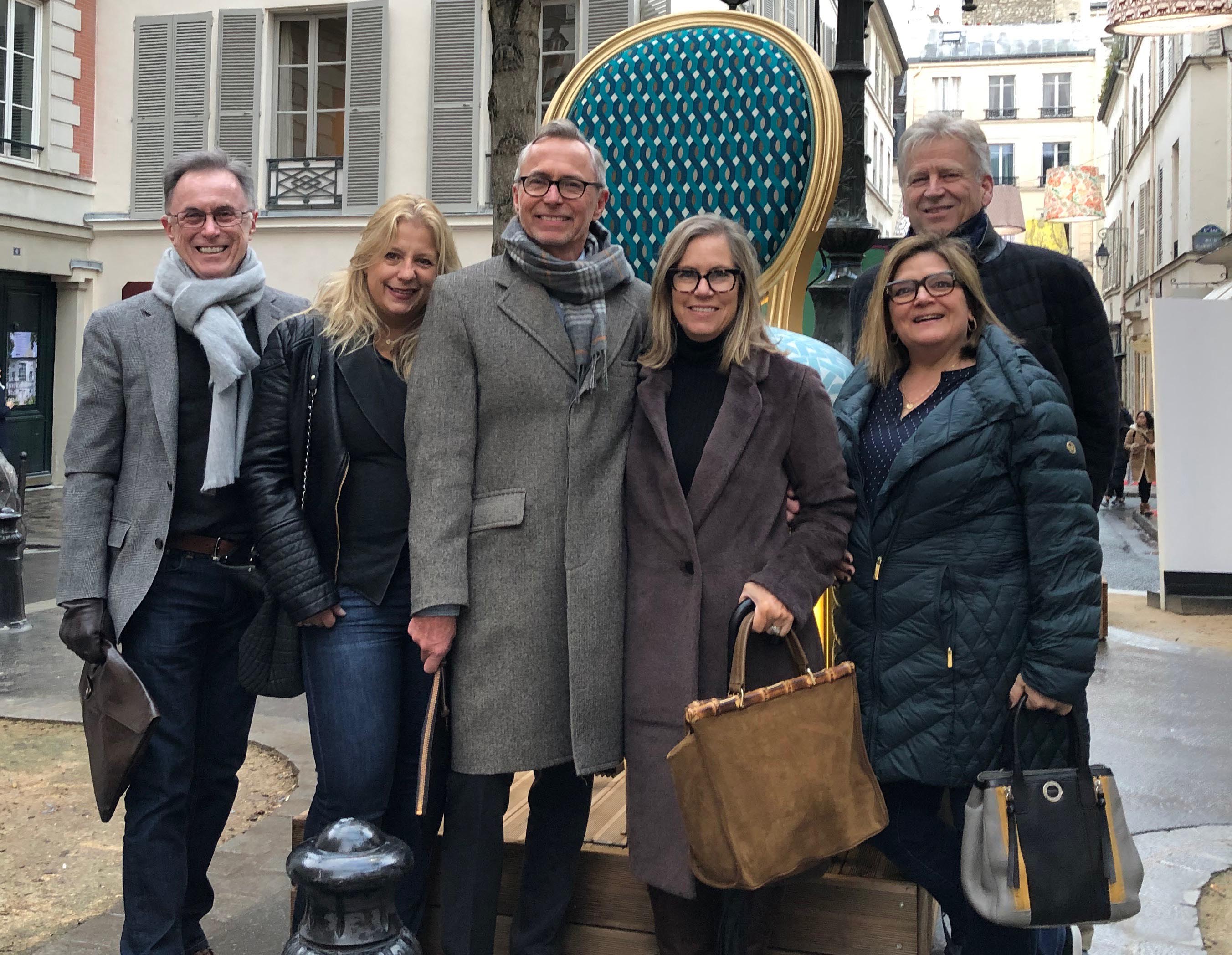 the team at J Banks Design Group attends Maison et Objet and Paris Deco Off during Paris Design Week