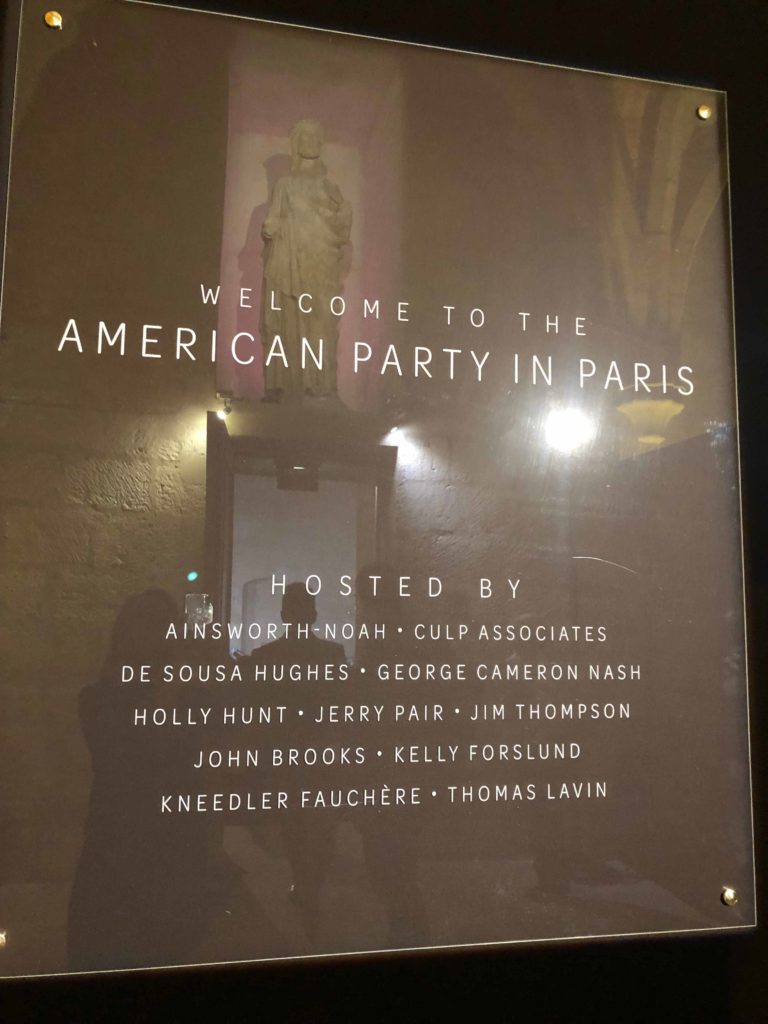 j banks design group attends the American Party in Paris during Maison et Objet and Paris Deco Off