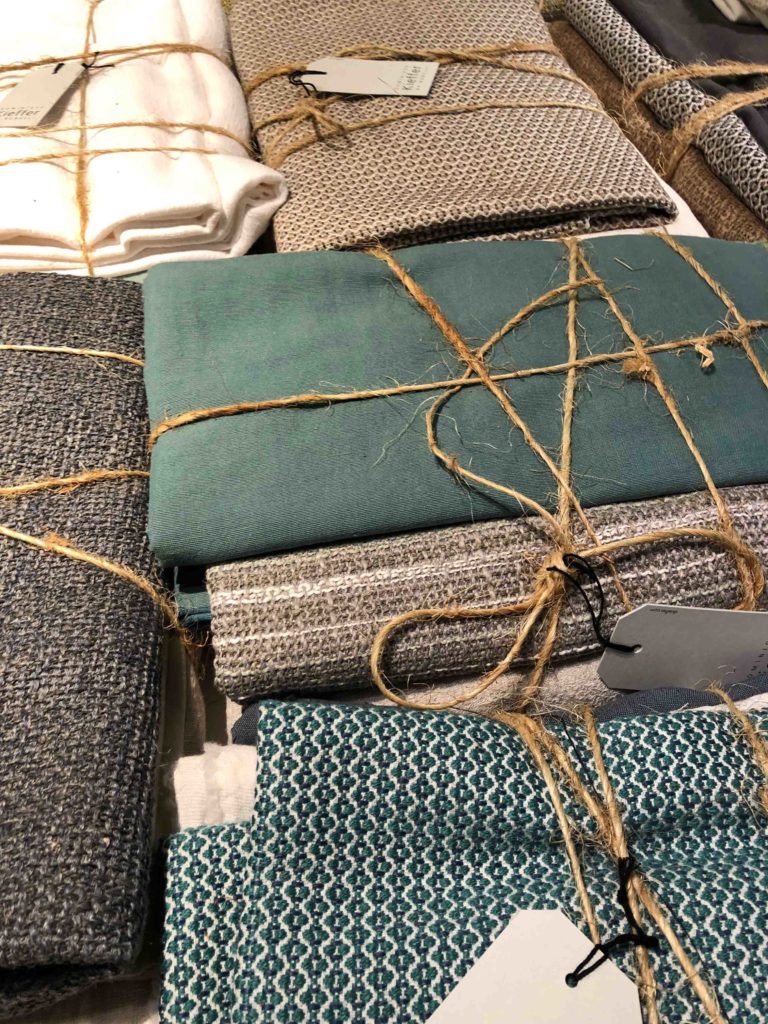 Kieffer textiles spotted by J Banks Design during Paris Deco Off