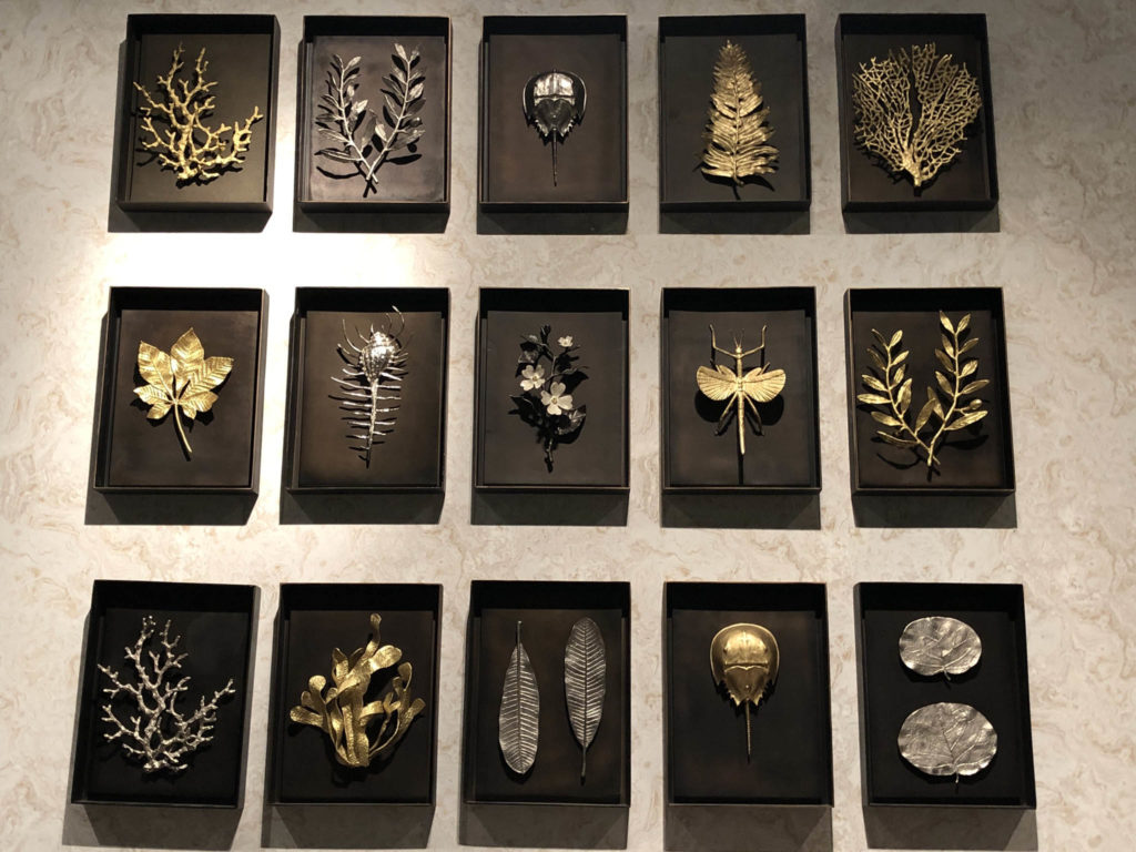 nature-inspired decorative hardware at Maison et Objet in Paris