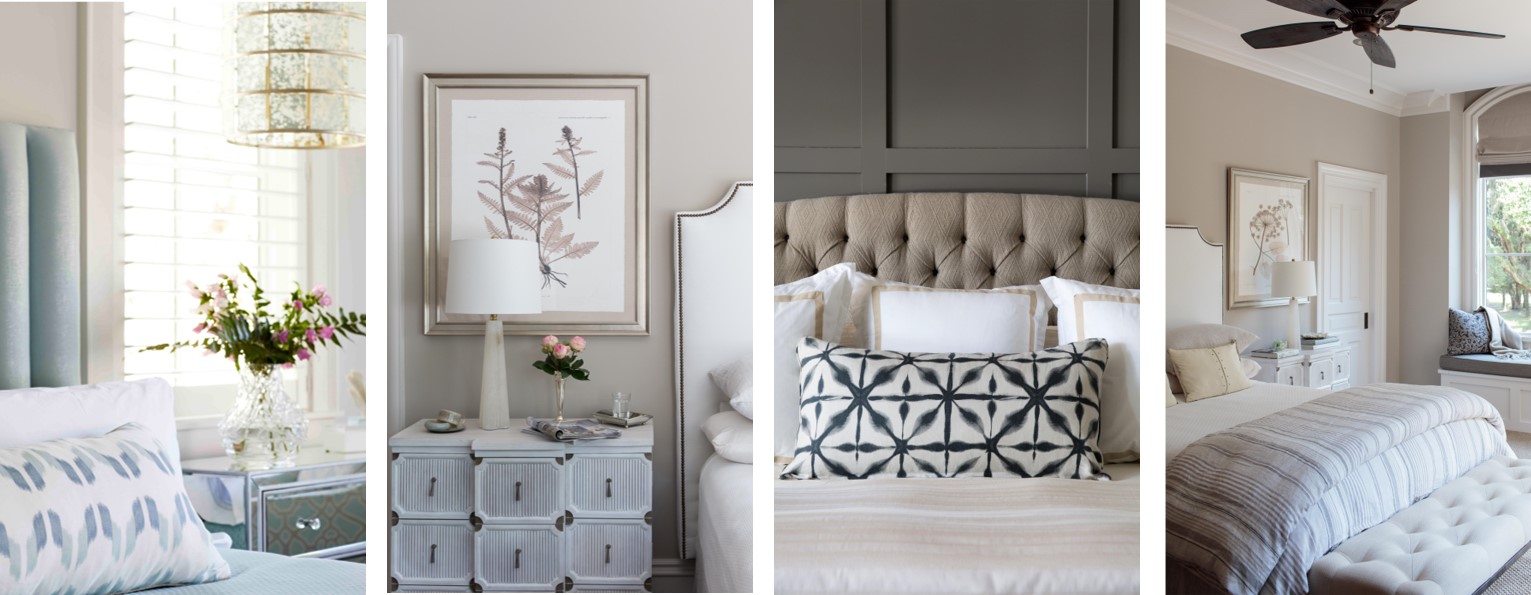 Montage of Guest room details