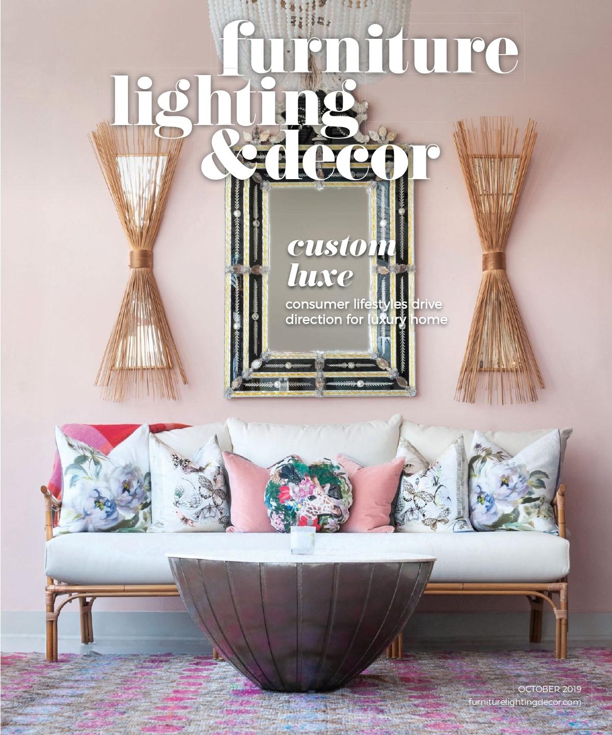 J Banks Design Group featured in Furniture Lighting and Decor magazine