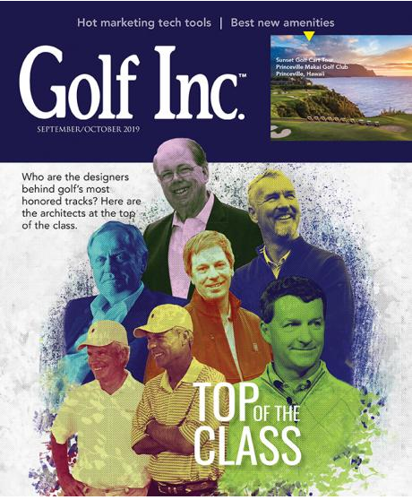 Golf Inc magazine features J Banks Design Group clubhouse design